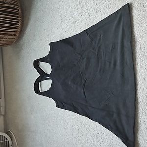 Lululemon racer tank, black size large